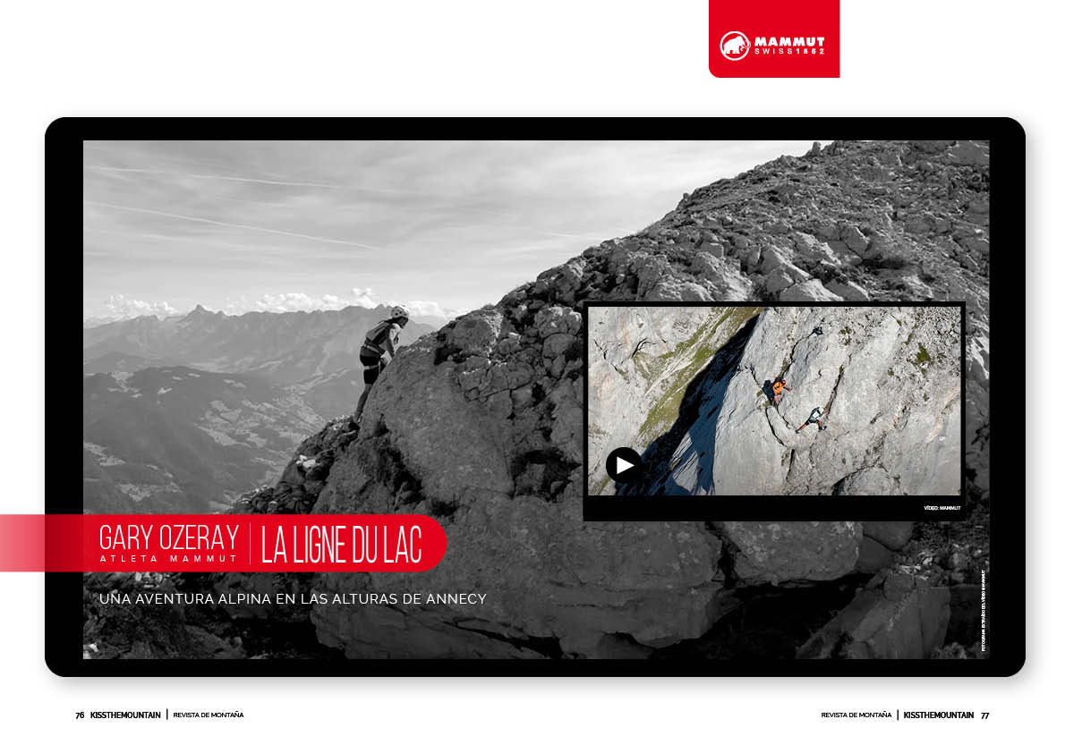GARY OZERAY | LA LIGNE DU LAC. Una aventura alpina en las alturas de Annecy