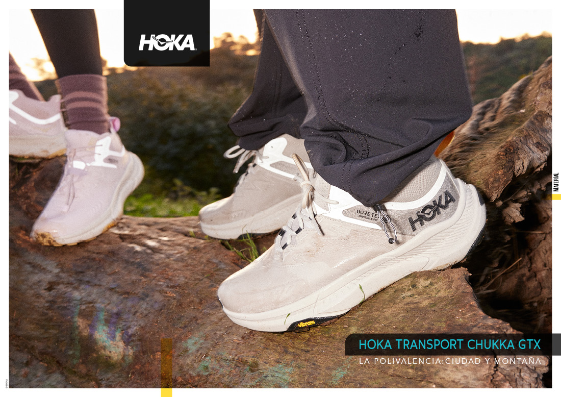 HOKA TRANSPORT CHUKKA GTX. Ciudad y montaña