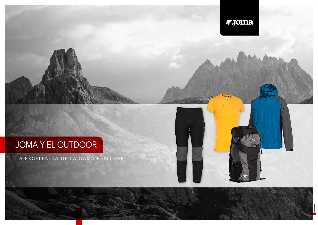 JOMA Y EL OUTDOOR. La excelencia de la gama Explorer