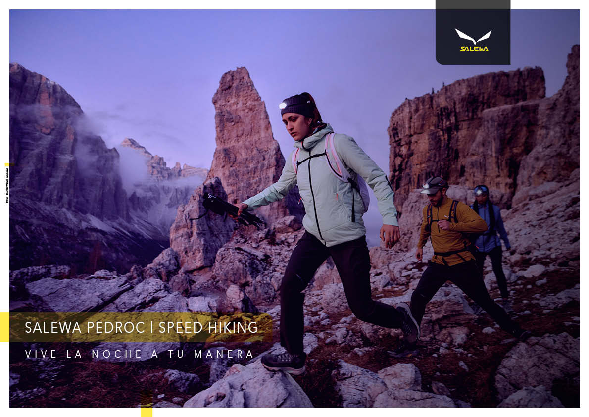 SALEWA PEDROC | SPEED HIKING. Vive la noche a tu manera