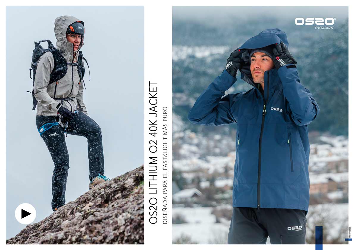 Chaqueta de montaña LITHIUM O2 40K JACKET OS2O