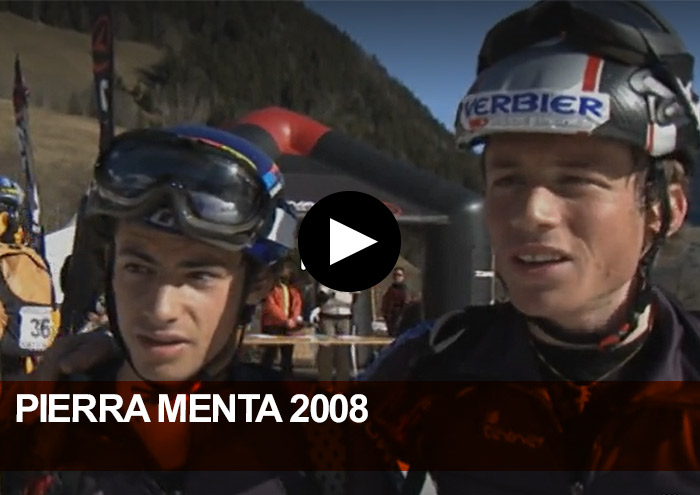 Pierra Menta 2008. Kilian Jornet & Florent Troillet