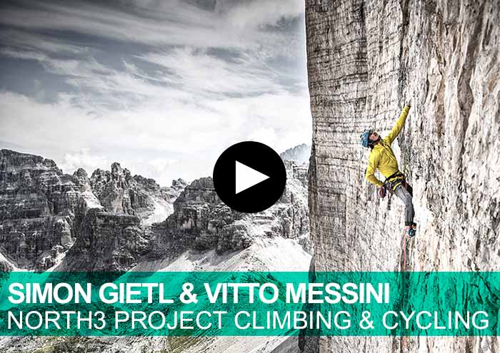 Simon Gietl & Vitto Messini_North3 Project Climbing & Cycling