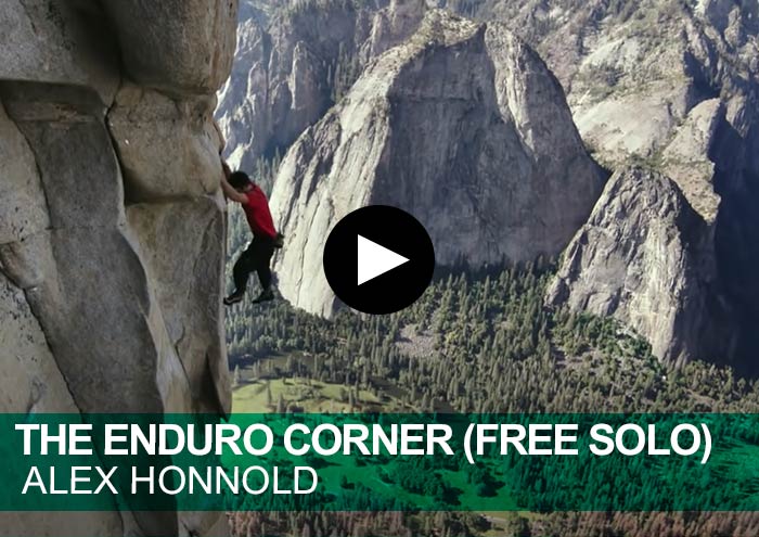 The Enduro Corner. Free-Solo. Alex-Honnold