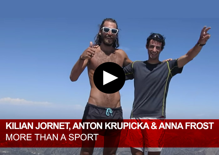 Kilian Jornet, Anton Krupicka & Anna Frost. More than a sport