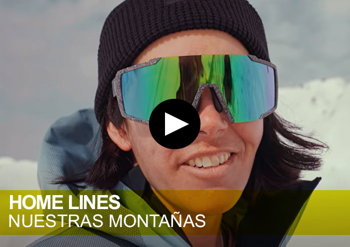 Home Lines. Esquí en los Alpes. Picture Organic