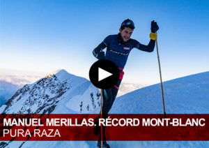 Manuel Merillas Récord Mont-Blanc