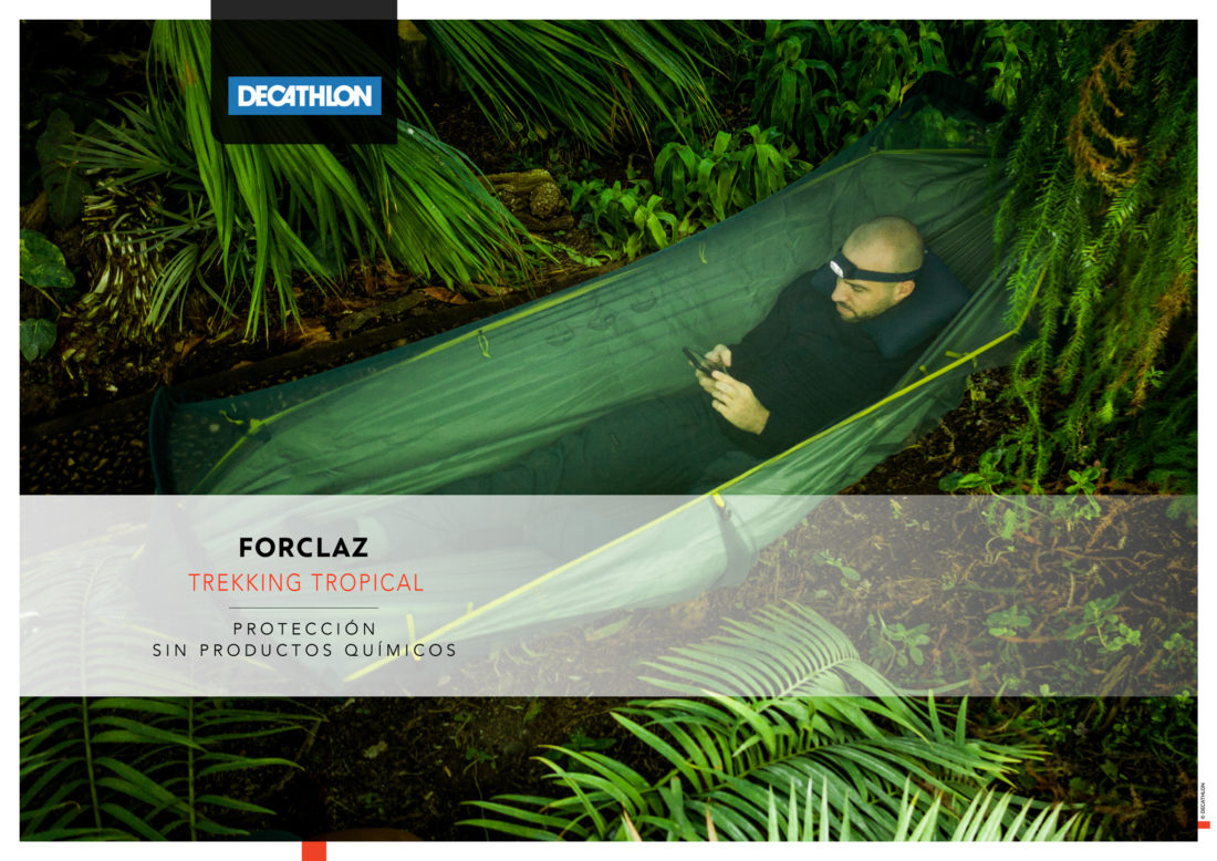 DECATHLON FORCLAZ. Trekking tropical