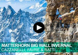 Matterhorn Big Wall Invernal. François Cazzanelli, Emrick Favre y Francesco Ratti