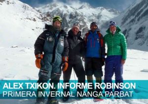 Alex Txikon. Primera invernal al Nanga Parbat. Informe Robinson