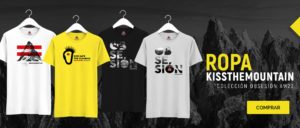 Ropa Kissthemountain. Camisetas para obsesionados con la montaña