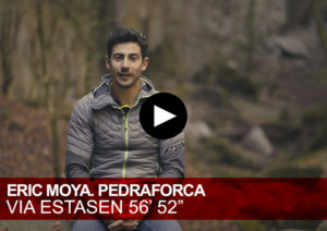 Via Estasen 56’ 52” / Eric Moya, récord en el Pedraforca
