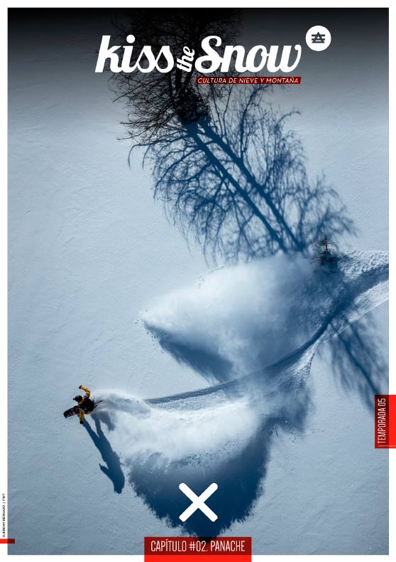 Revista Kissthesnow. Portada Diciembre 2022. Cultura de nieve y esquí