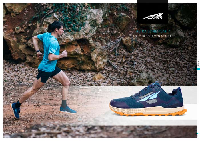 ALTRA LONE PEAK 7. Inspired by nature