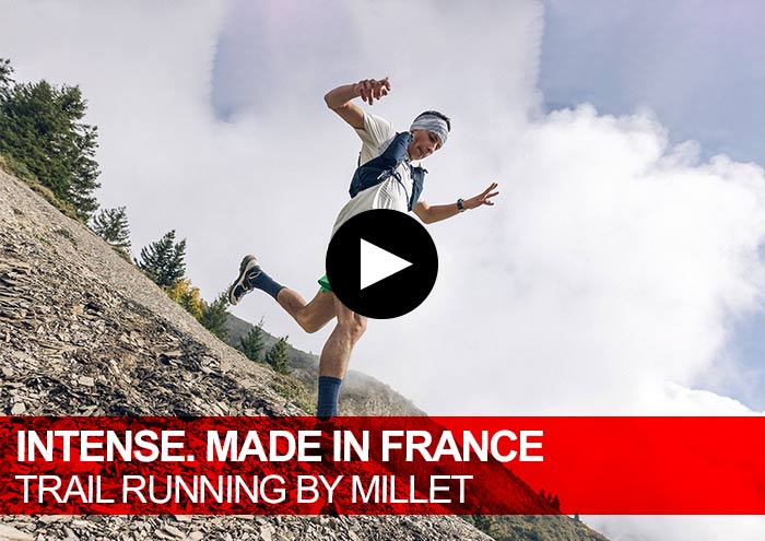 Intense. Las primeras zapatillas de trail running made in France de Millet