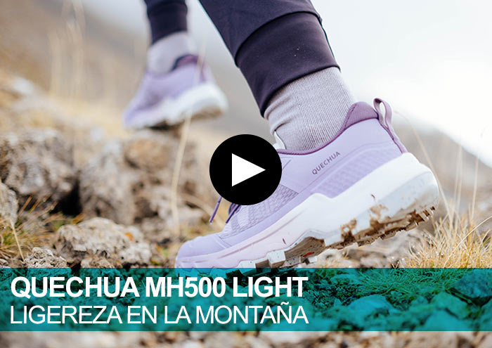 Quechua MH500 Light. Zapatillas de montaña ligeras de Decathlon