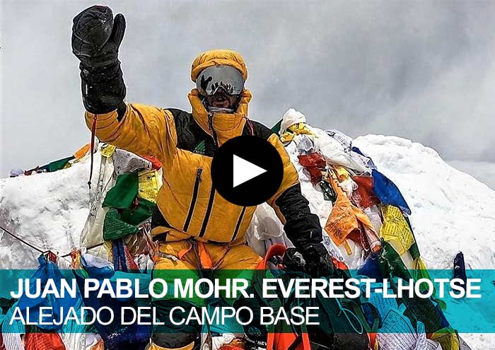 Juan Pablo Mohr. Everest – Lhotse. Alejado del Campo Base