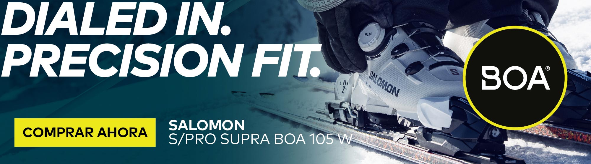 bota de esquí Supra BOA 105 W de Salomon