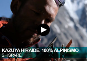Kazuya Hiraide. 100% Alpinismo. Shispare