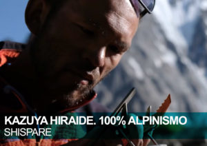 Kazuya Hiraide. 100% Alpinismo. Shispare