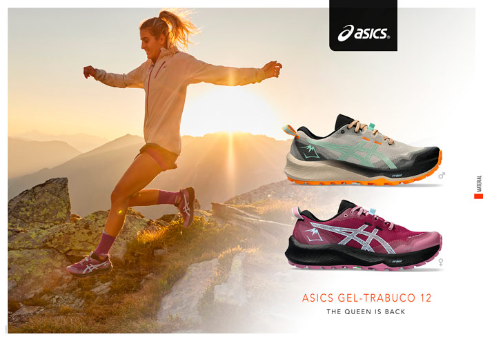ASICS GEL-TRABUCO 12. The queen is back
