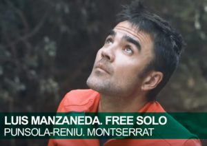 Luis Manzaneda. Free Solo en Montserrat. Punsola-Reniu