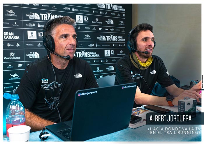 ALBERT JORQUERA. ¿Hacia dónde va la TV en el trail running?
