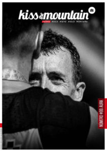 Revista de montaña. Kissthemountain. Número 99. Aura. Octubre 2025. Portada Miguel Heras