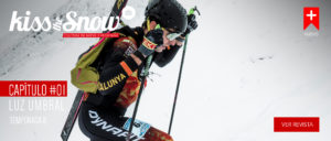 Kissthesnow. Revista de esquí y cultura de nieve. Temporada 8. Capítulo 1. Luz Umbral. Portada Oriol Cardona