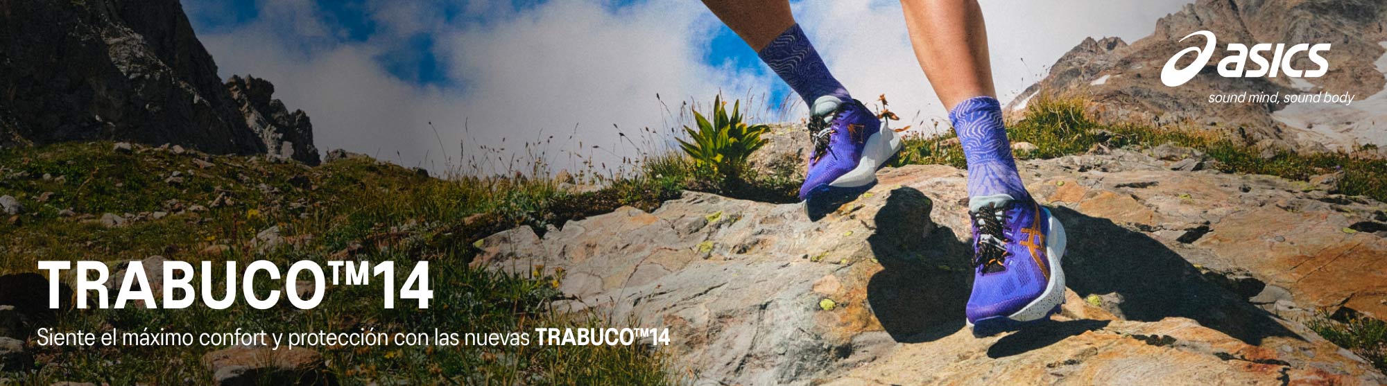 Zapatillas trail running ASICS TRABUCO 14