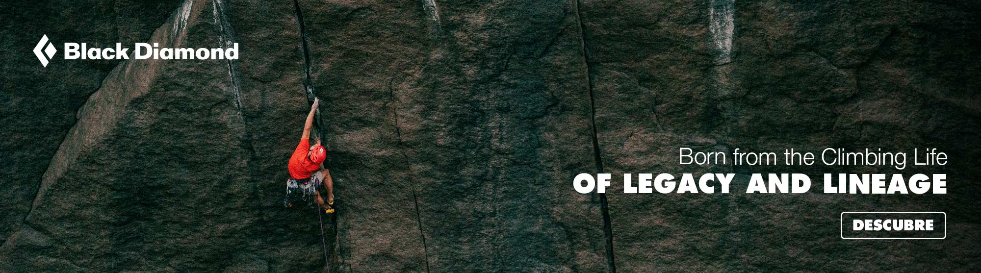 BORN FROM THE CLIMBING LIFE. Serie escalada Black Diamond