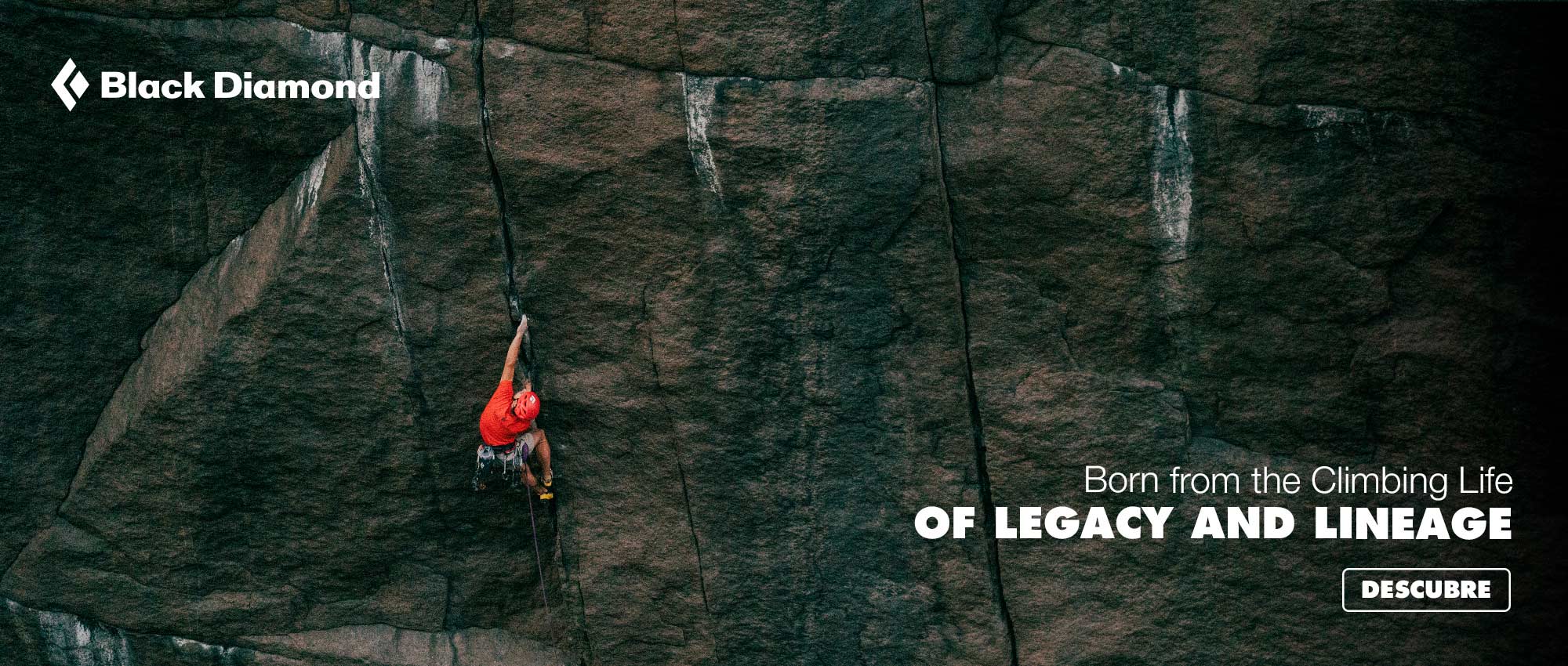 BORN FROM THE CLIMBING LIFE. Serie escalada Black Diamond