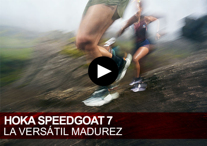 Zapatillas trail runningHOKA Speedgoat 7. La versátil madurez