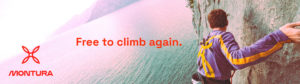 Montura. Ropa de escalada. Free to climb again