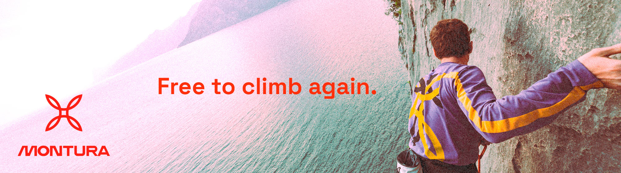 Montura. Ropa de escalada. Free to climb again