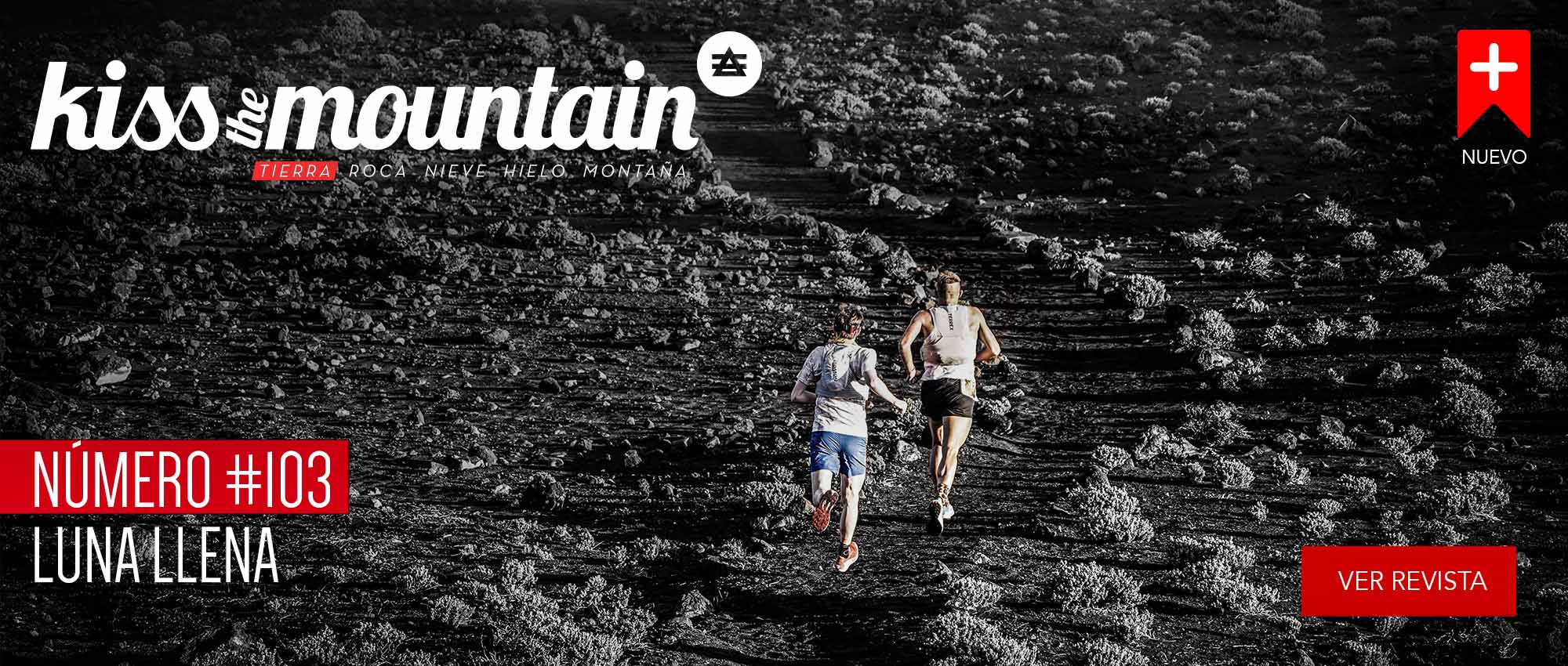 Revista de montaña. Kissthemountain. Número 103. Luna Llena. Mayo 2026. Portada. Transvulcania 2026