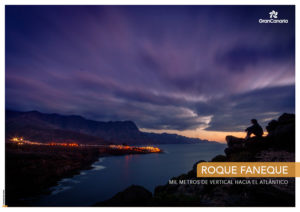 Roque Faneque. Mil metros de vertical hacia el Atlántico