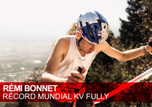 Rémi Bonnet. Récord mundial de Kilómetro Vertical Fully 2025