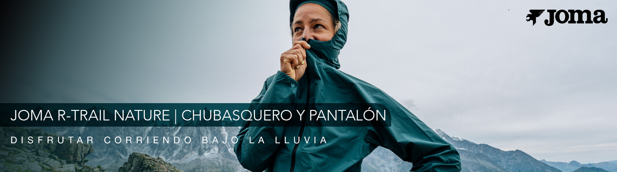 JOMA R-TRAIL NATURE. Disfrutar corriendo bajo la lluvia