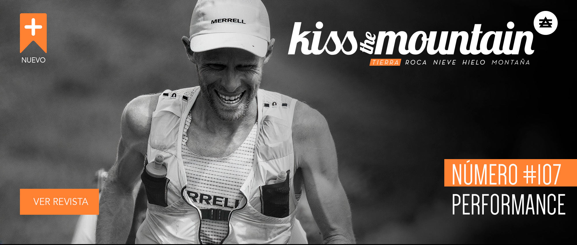 Revista de montaña. Kissthemountain. Número 107. Performance. Octubre 2026. Portada. Frédéric Tranchand