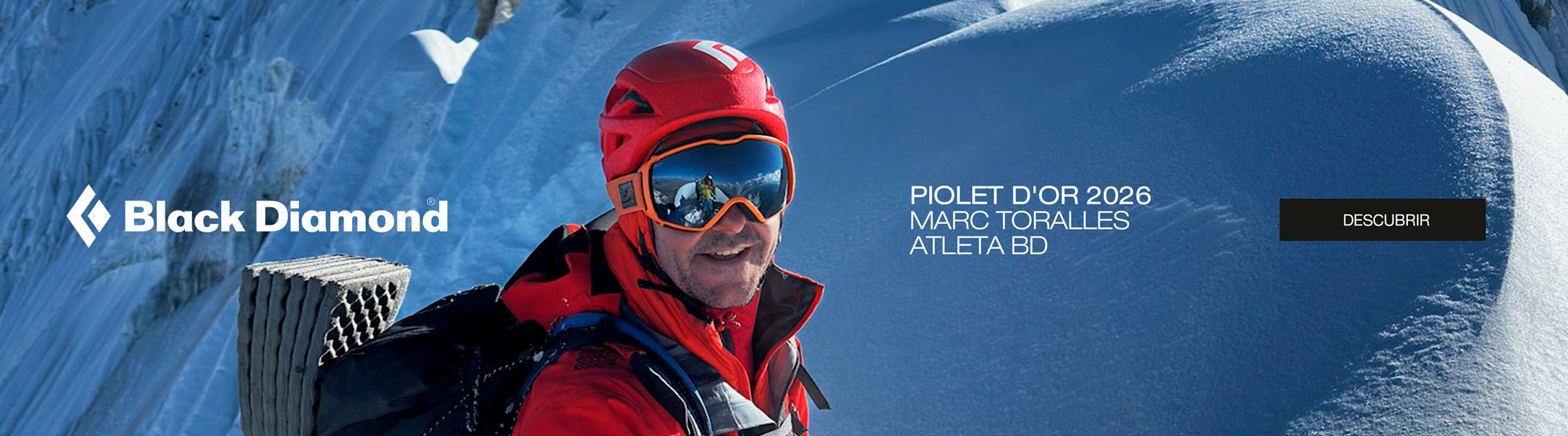 Marc Toralles. Piolet D'Or 2026. Kissthemountain. Black Diamond